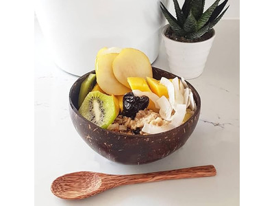 20 इंच का आटा कटोरा अंडाकार कस्टमाइज्ड नारियल के कटोरे फ्लैट बॉटम कस्टम लोगो