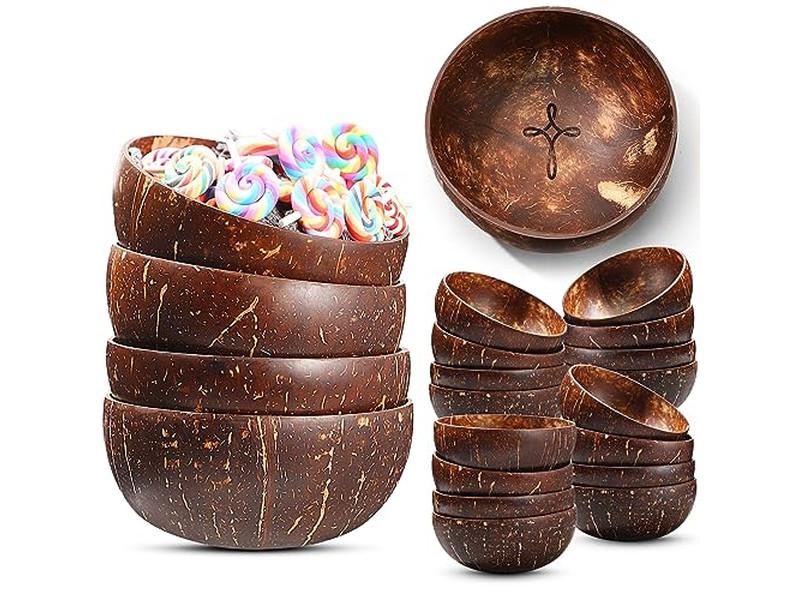 मोमबत्ती मोम मिश्रण बुने हुए लकड़ी के कटोरे देहाती कटोरा थोक आटा खोल छोटा एकेशिया