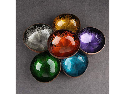 नारियल का कटोरा लोगो के साथ लाहयुक्त ऑस्ट्रेलिया आधार इंडोनेशिया सुगंध मोम