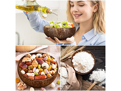 नारियल सेट बांस का कटोरा नारियल कला कप सोया मोमबत्तियाँ मोमबत्ती जार गर्म करने वाला ईस्टर