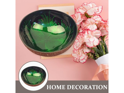 क्लस्टर सर्विंग कटोरा नारियल सेट 4 पॉलिश थाईलैंड प्रीमियम कटोरे मूल