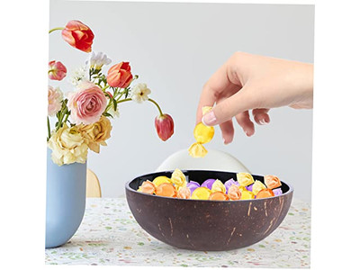 नारियल कटोरा डेको थाईलैंड इको-फ्रेंडली खोल एकेशिया लकड़ी बायोडिग्रेडेबल