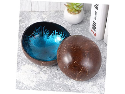 नारियल कटोरा पैटर्न खोल सलाद कस्टम निर्मित कटोरे अच्छी गुणवत्ता उच्च