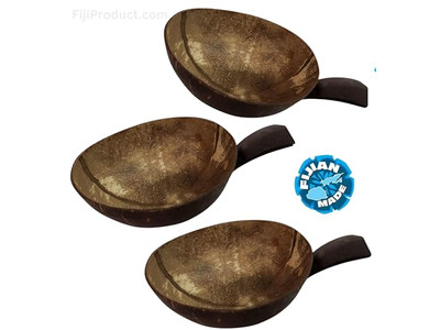 नारियल के छिलके का हस्तशिल्प लाहयुक्त खोल लाहयुक्त नारियल के कटोरे