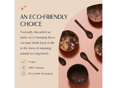 नारियल का सूप कटोरा लोगो जार कटोरे बेबी बाली बोहो थोक सेट कच्चा सेट 11 सेमी अच्छा आधा