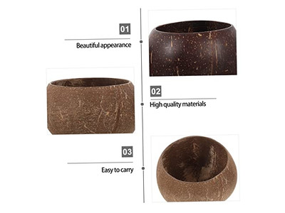 वियतनाम-नारियल-कटोरा क्रिसमस मोमबत्ती मोम रचनात्मक कटोरा मोमबत्ती-नारियल-खोल