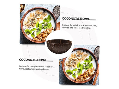 वियतनाम के लिए नारियल का कटोरा इको सजावटी खोल बांस के कटोरे मोमबत्तियों के लिए खोल शिल्प